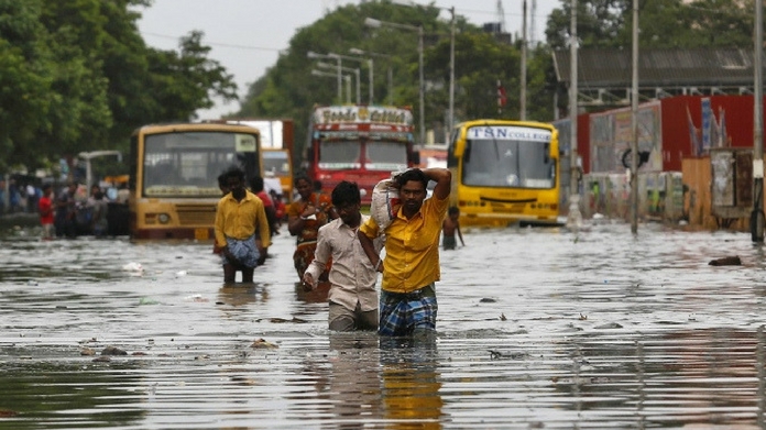 chennai heavy rain 10000 people rehabilitated