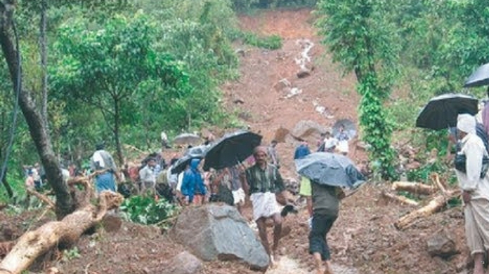 land slide