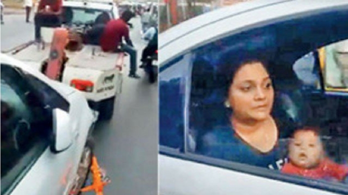 mumbai car towing incident takes a new turn