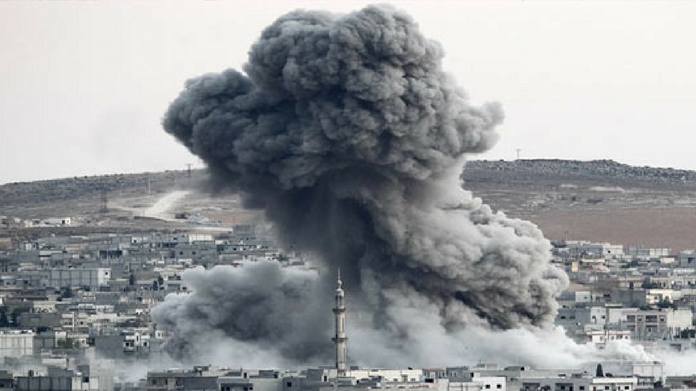 syrin airstrike killed 43