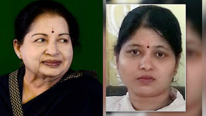 woman claims to be jayalalitha daughter