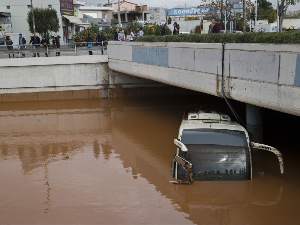15 killed in greece flood, greece, greece storm, natural calamity, disaster