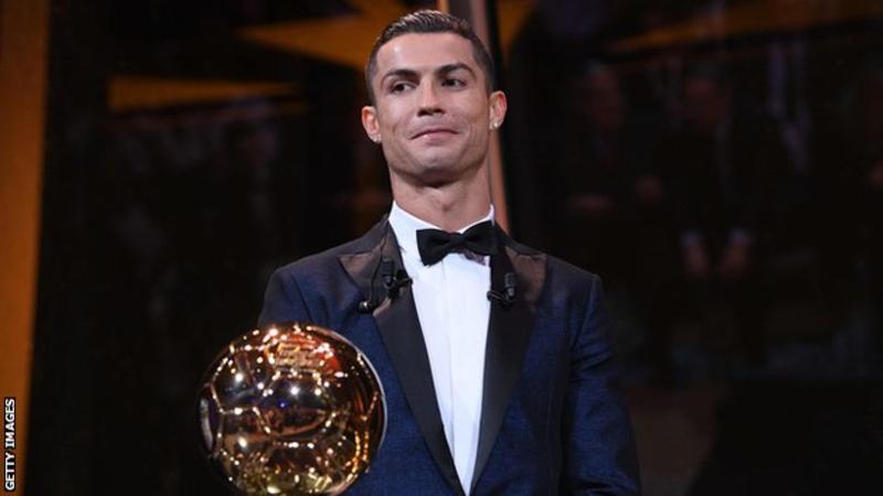 Cristiano Ronaldo wins Ballon d'Or 2017