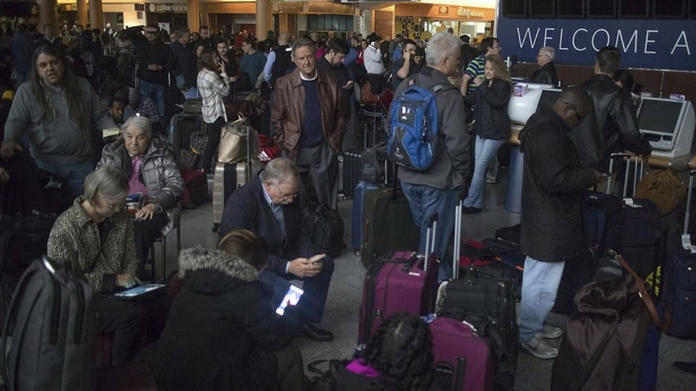 1000 flights cancelled at Hartsfield–Jackson Atlanta International airport