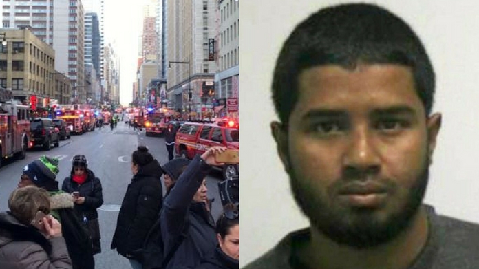 New York Port Authority attack Man held after Manhattan blast