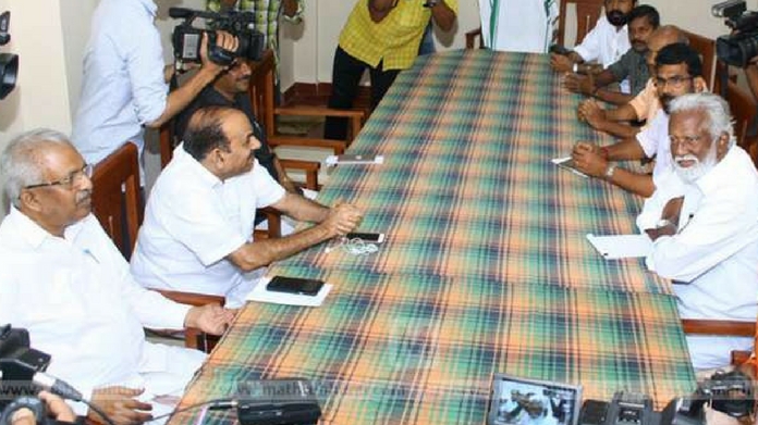kannur politics meeting