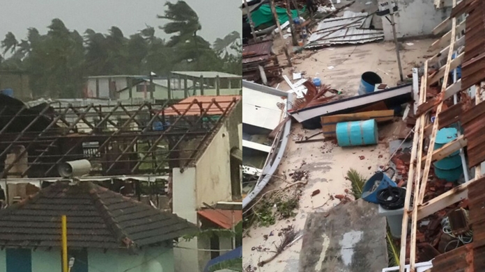okhi cyclone causes destruction of 8 crores
