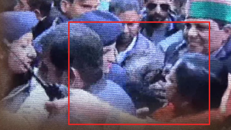 MLA slaps woman constable video