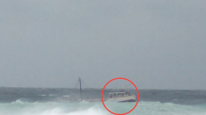 okhi cyclone Uru sank in lakshadweep