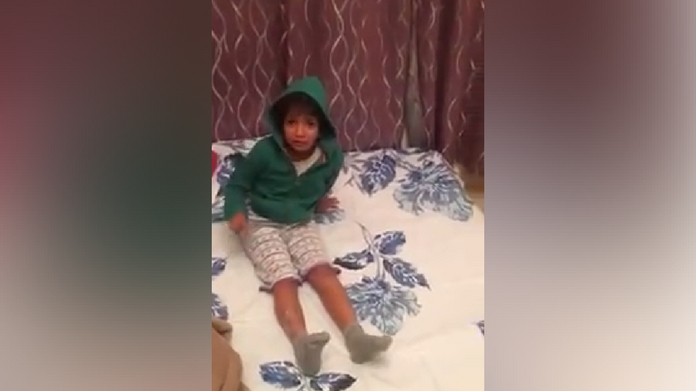 child cries to watch uppum mulakum