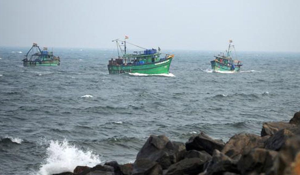 srilankan navy captured indian fishermen