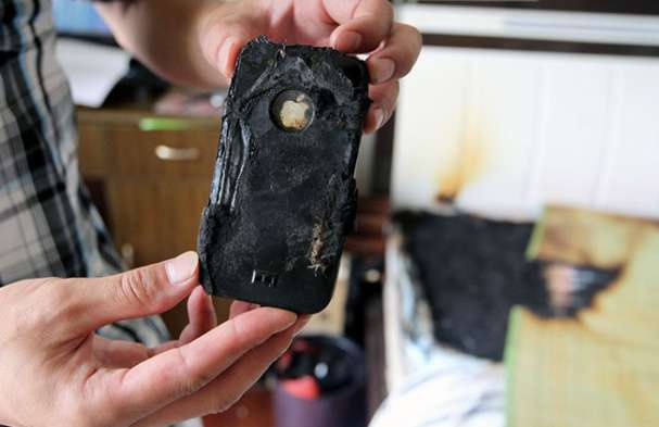 iphone exploded