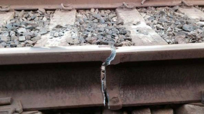 railway crack