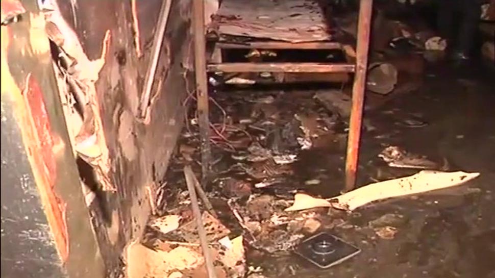 fire in mittal estate killed one
