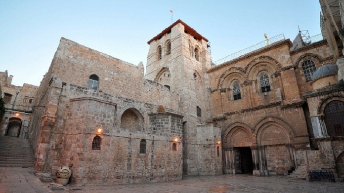Church where Jesus is buried is SHUT in tax row