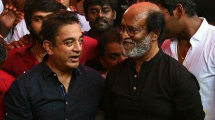 Kamalhassan with Rajani
