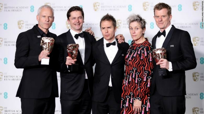 bafta 2018 awards declared