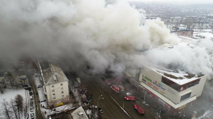 fire in Russian shopping mall killed 37