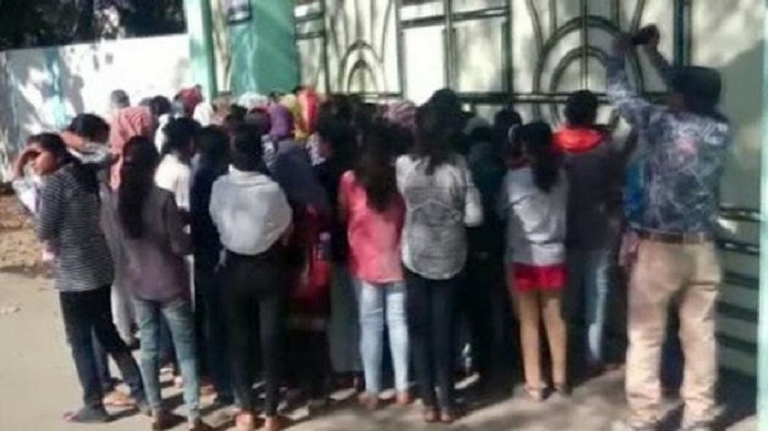 Hostel students strip searched over carelessly discarded sanitary napkin