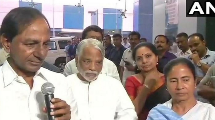 KCR and Mamta