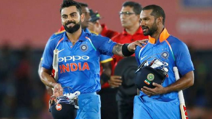Kohli With Dhawan
