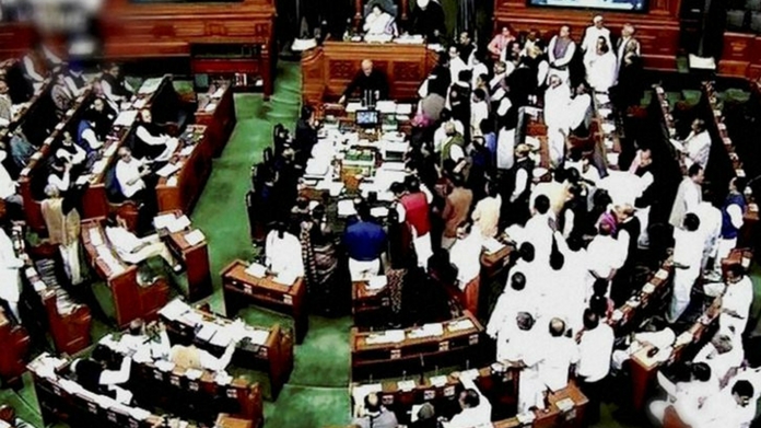 Loksabha adjourned