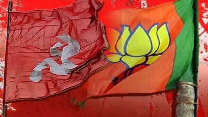 BJP cpm tight competition in tripura