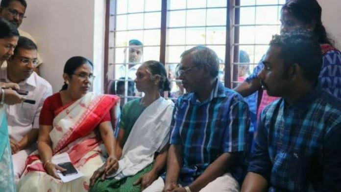 Arun Raj family