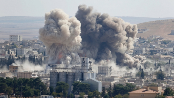Iraq airstrike on ISIS centres in Syria