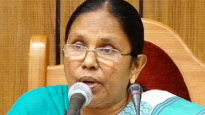 KK Shailaja minister