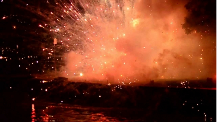 angamaly fireworks mishap one dead