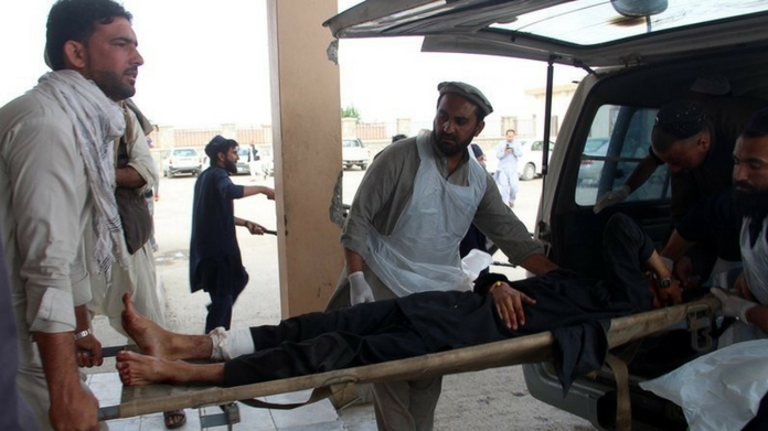 bomb blast in afghan