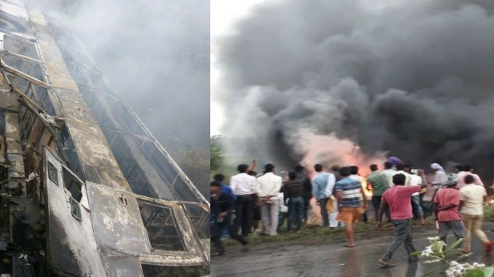 bus accident in bihar