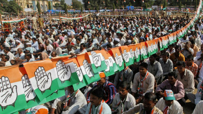 congress leads with 32000 votes in karnataka