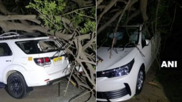 major storm hits delhi