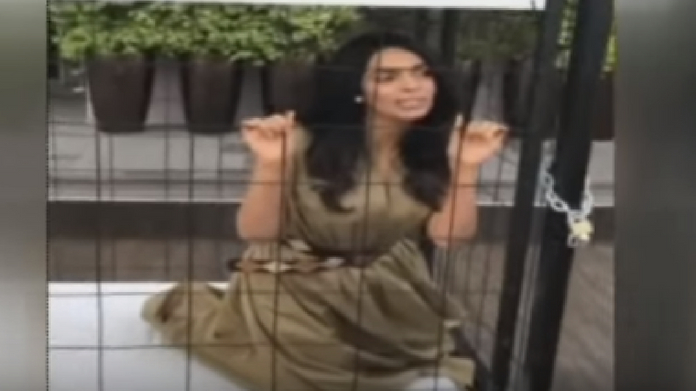 mallika sherawath in cage video
