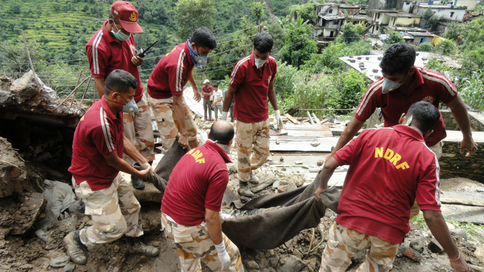 4 battalion ndrf team set out to kozhikode