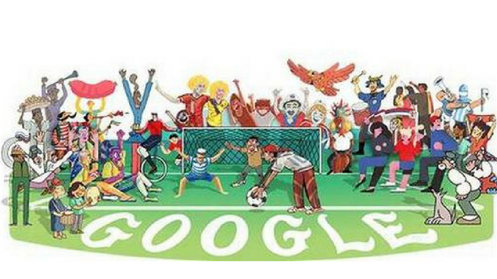 Google doodle to celebrate FIFA World Cup 2018