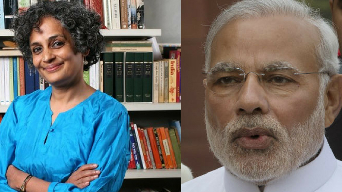 arundhathi roy against modi