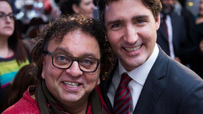 justin trudeau gives 12 laks as tip for an indian