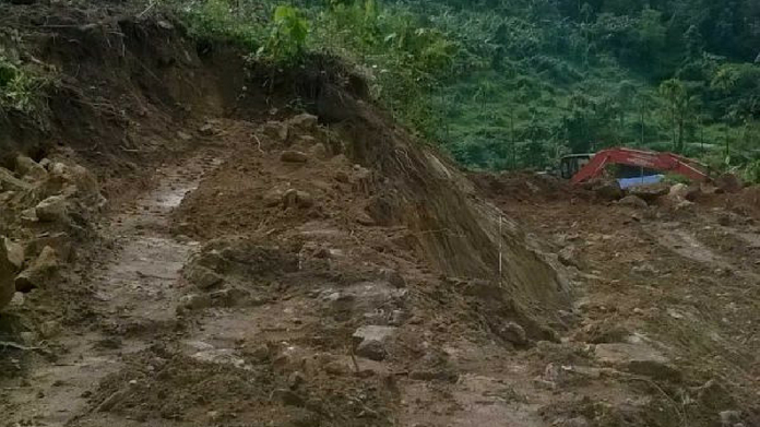 land slide