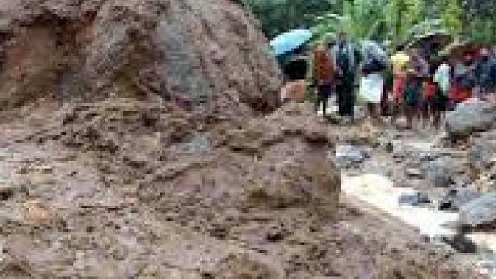 land slide