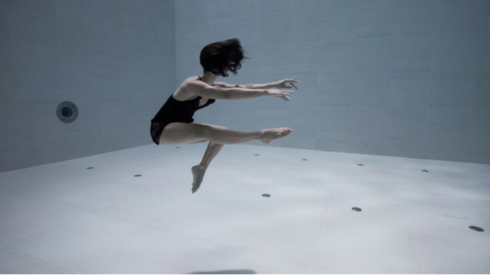 Artist Performs Stunning Underwater Choreography in the World’s Deepest Pool