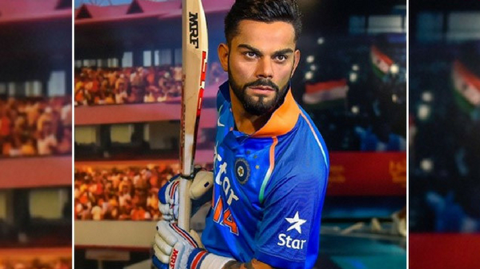 virat kohli in was museum