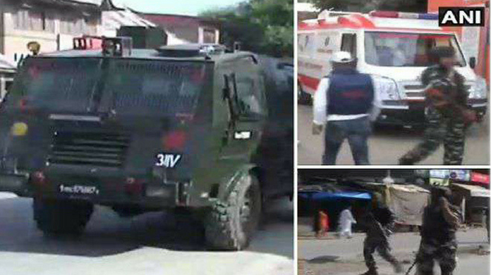 5 jawans injured in terrorist attack in jammu kashmir
