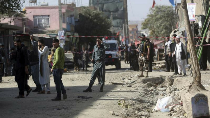 bomb blast in kabul killed 14