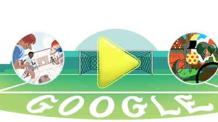 google doodle celebrates firest semi final of fifa world cup 2018