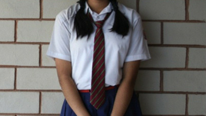 school authority decides the color of female students innerwear