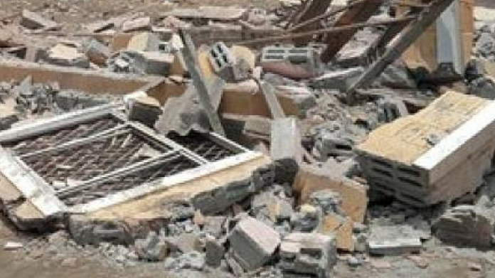 school building collapsed at vaikom