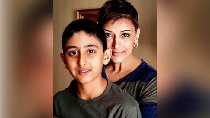 sonal bendre tells son about cancer